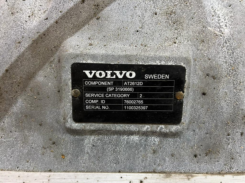 Sebességváltó - Teherautó Volvo AT2612D GEARBOX / 3190666: 6 kép. Sebességváltó - Teherautó Volvo AT2612D GEARBOX / 3190666: 6 kép.