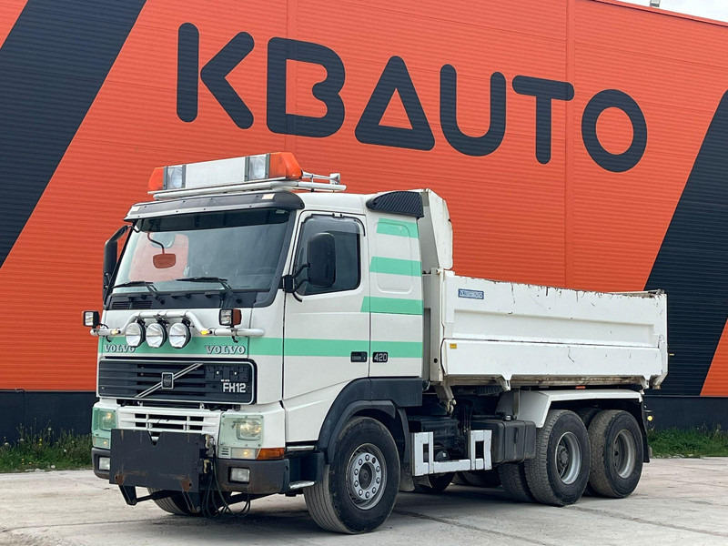 Volvo FH 12 420 6x2 FULL STEEL / BOX L=4995 mm - Billenőplatós teherautó: 1 kép. Volvo FH 12 420 6x2 FULL STEEL / BOX L=4995 mm - Billenőplatós teherautó: 1 kép.