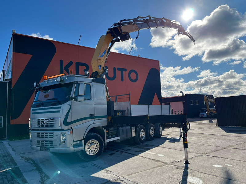 Volvo FH 12 460 8x4*4 EFFER 550/6S YEAR 2006 + JIB + WINCH / PLATFORM L= 6244 mm - Platós teherautó, Darus autó: 1 kép. Volvo FH 12 460 8x4*4 EFFER 550/6S YEAR 2006 + JIB + WINCH / PLATFORM L= 6244 mm - Platós teherautó, Darus autó: 1 kép.