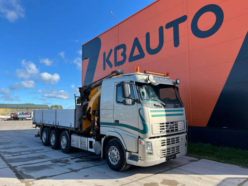 Volvo FH 12 460 8x4*4 EFFER 550/6S YEAR 2006 + JIB + WINCH / PLATFORM L= 6244 mm - Platós teherautó, Darus autó: 4 kép. Volvo FH 12 460 8x4*4 EFFER 550/6S YEAR 2006 + JIB + WINCH / PLATFORM L= 6244 mm - Platós teherautó, Darus autó: 4 kép.
