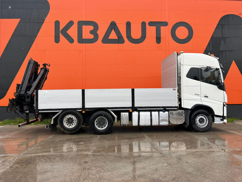 Volvo FH 16 600 6x2*4 HIAB 166E-5 HIPRO / PLATFORM L=6309 mm - Platós teherautó, Darus autó: 5 kép. Volvo FH 16 600 6x2*4 HIAB 166E-5 HIPRO / PLATFORM L=6309 mm - Platós teherautó, Darus autó: 5 kép.