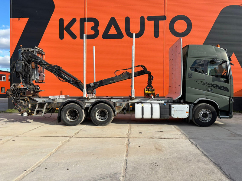 Volvo FH 16 650 6x4 Kesla 2110 / CHASSIS L=7223 mm - Rönkszállító teherautó, Darus autó: 5 kép. Volvo FH 16 650 6x4 Kesla 2110 / CHASSIS L=7223 mm - Rönkszállító teherautó, Darus autó: 5 kép.