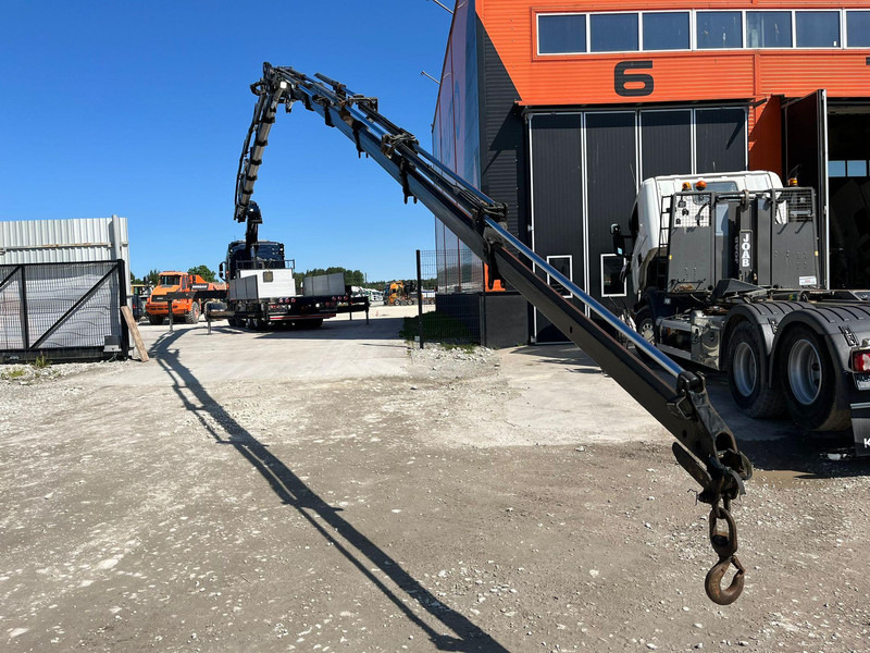 Platós teherautó, Darus autó Volvo FH 16 650 8x2*6 HMF 6020K-RC + JIB / PLATFORM L=6344 mm: 10 kép.