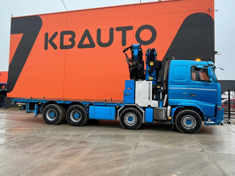 Volvo FH 16 660 8x4 PK60002 + JIB / PLATFORM L=6232 mm - Platós teherautó, Darus autó: 5 kép. Volvo FH 16 660 8x4 PK60002 + JIB / PLATFORM L=6232 mm - Platós teherautó, Darus autó: 5 kép.