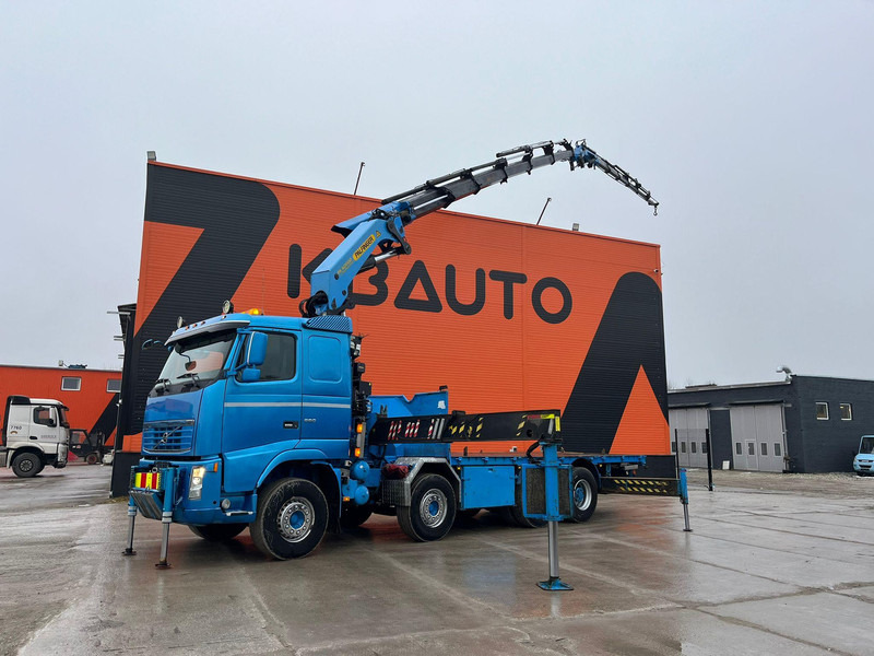 Volvo FH 16 660 8x4 PK60002 + JIB / PLATFORM L=6232 mm - Platós teherautó, Darus autó: 1 kép. Volvo FH 16 660 8x4 PK60002 + JIB / PLATFORM L=6232 mm - Platós teherautó, Darus autó: 1 kép.