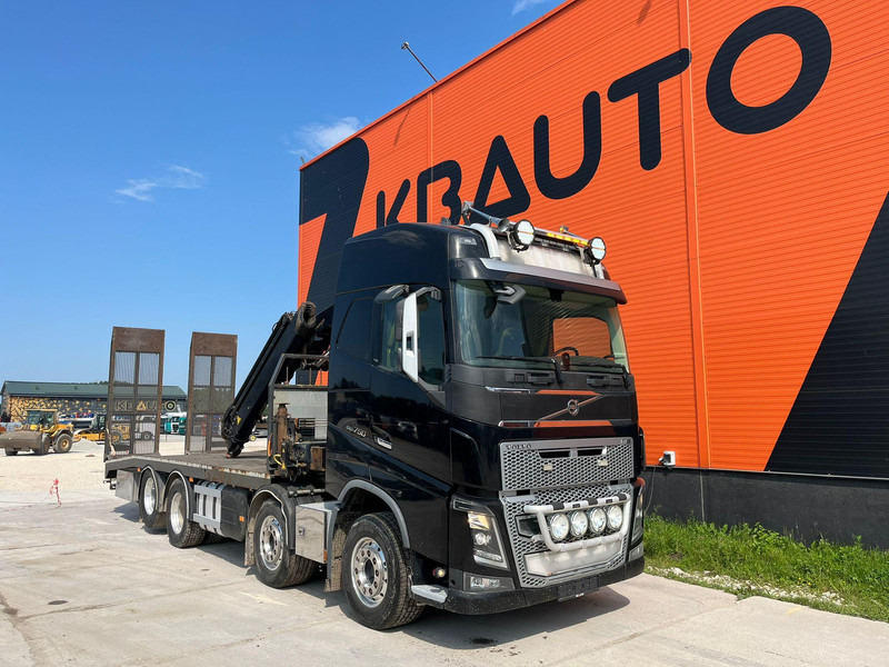 Volvo FH 16 750 8x4 HMF2620K-5 / WINCH / PLATFORM L=7100 mm - Autószállító teherautó: 4 kép. Volvo FH 16 750 8x4 HMF2620K-5 / WINCH / PLATFORM L=7100 mm - Autószállító teherautó: 4 kép.
