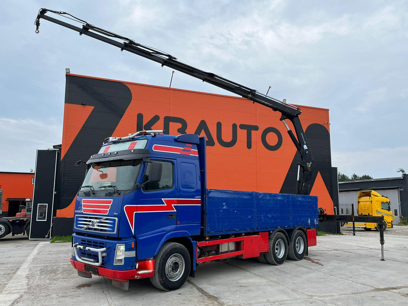 Volvo FH 480 6x4 HMF 2420-K5 YEAR 2011 / PLATFORM L=6403 mm - Platós teherautó, Darus autó: 1 kép. Volvo FH 480 6x4 HMF 2420-K5 YEAR 2011 / PLATFORM L=6403 mm - Platós teherautó, Darus autó: 1 kép.