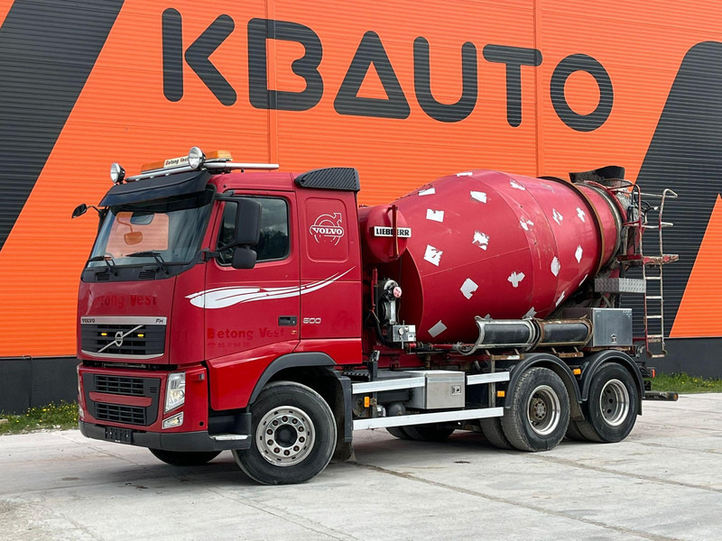 Volvo FH 500 6x2 LIEBHERR 7 m3 / CHUTE 9 m / RETARDER / BIG AXLE - Betonmixer: 1 kép. Volvo FH 500 6x2 LIEBHERR 7 m3 / CHUTE 9 m / RETARDER / BIG AXLE - Betonmixer: 1 kép.