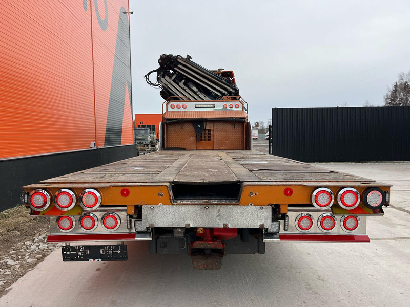 Platós teherautó, Darus autó Volvo FH 540 8x2 Fassi F950RA2.28 + JIB L616 + WINCH / EXTENDABLE PLATFROM: 6 kép.