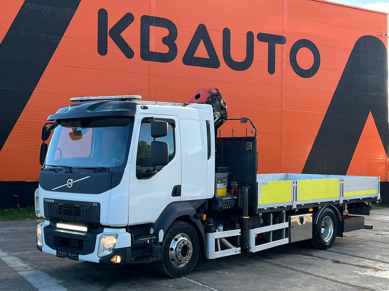 Volvo FL 250 4x2 PALFINGER PK 12.501 / PLATFORM L=5019 mm - Platós teherautó, Darus autó: 2 kép. Volvo FL 250 4x2 PALFINGER PK 12.501 / PLATFORM L=5019 mm - Platós teherautó, Darus autó: 2 kép.