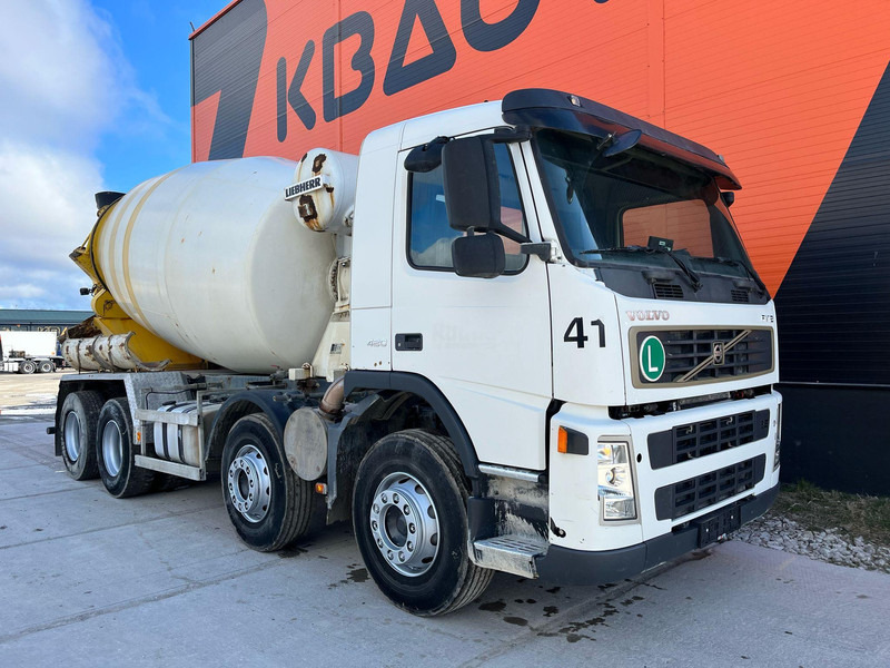 Volvo FM 12 420 8x4 INTERMIX IMF 10 m3 / FULL STEEL / ANALOG TACHOGAPH - Betonmixer: 3 kép. Volvo FM 12 420 8x4 INTERMIX IMF 10 m3 / FULL STEEL / ANALOG TACHOGAPH - Betonmixer: 3 kép.