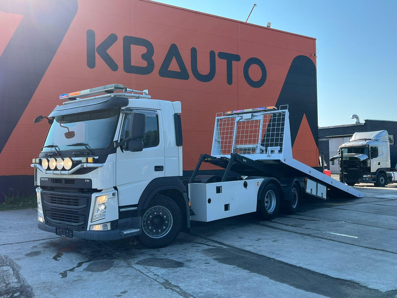 Volvo FM 370 6x2*4 JERR-DAN SRS / WINCH / PLATFORM L=7260 mm - Autószállító teherautó: 2 kép. Volvo FM 370 6x2*4 JERR-DAN SRS / WINCH / PLATFORM L=7260 mm - Autószállító teherautó: 2 kép.