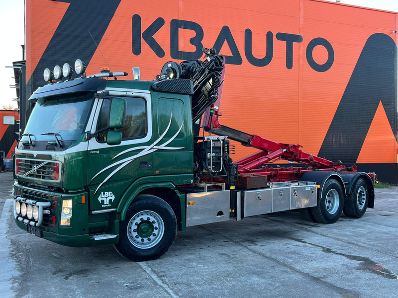 Volvo FM 440 6x2*4 HIAB 166E-5 HIPRO + HIAB 17 ton / L=5400mm - Horgos rakodó teherautó, Darus autó: 2 kép. Volvo FM 440 6x2*4 HIAB 166E-5 HIPRO + HIAB 17 ton / L=5400mm - Horgos rakodó teherautó, Darus autó: 2 kép.