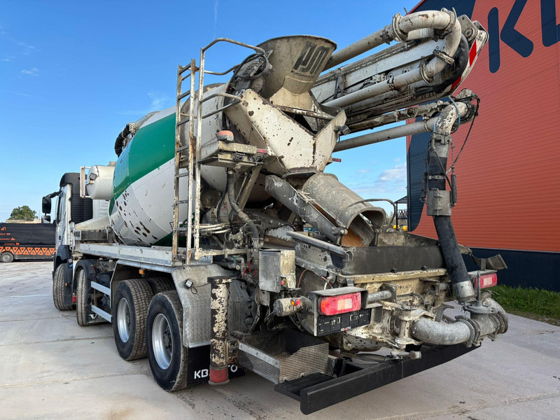 Betonmixer Volvo FMX 500 8x4 PUMI 24-3 - 24 m - 2303 hours / 7 m3 / FULL STEEL: 8 kép.