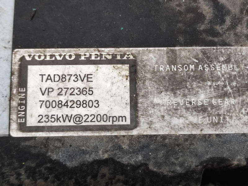 Motor - Teherautó Volvo PENTA TAD872VE / TAD873VE INDUSTRIAL ENGINES / 21898783 MONITORING MODULE: 6 kép.