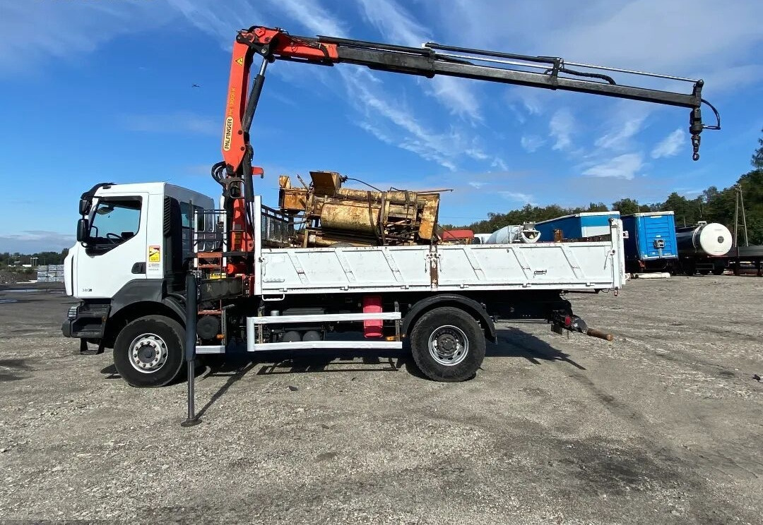 Renault KERAX 380 /Dźwig HDS Palfinger PK13001-K / / Retarder / Manual - Billenőplatós teherautó: 5 kép. Renault KERAX 380 /Dźwig HDS Palfinger PK13001-K / / Retarder / Manual - Billenőplatós teherautó: 5 kép.