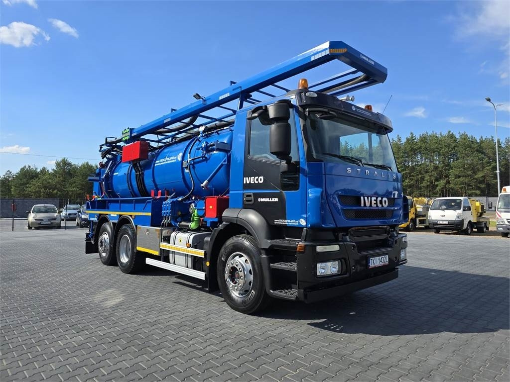 Iveco WUKO MULLER KOMBI FOR CHANNEL CLEANING - Szippantós autó: 2 kép. Iveco WUKO MULLER KOMBI FOR CHANNEL CLEANING - Szippantós autó: 2 kép.