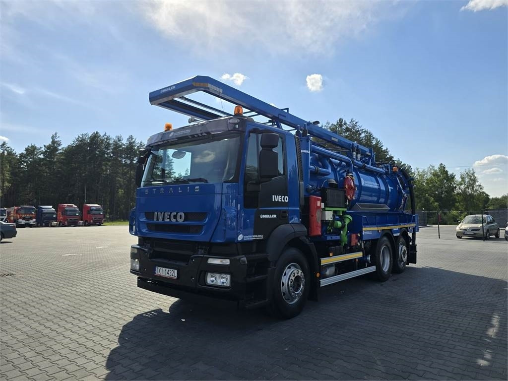 Iveco WUKO MULLER KOMBI FOR CHANNEL CLEANING - Szippantós autó: 3 kép. Iveco WUKO MULLER KOMBI FOR CHANNEL CLEANING - Szippantós autó: 3 kép.
