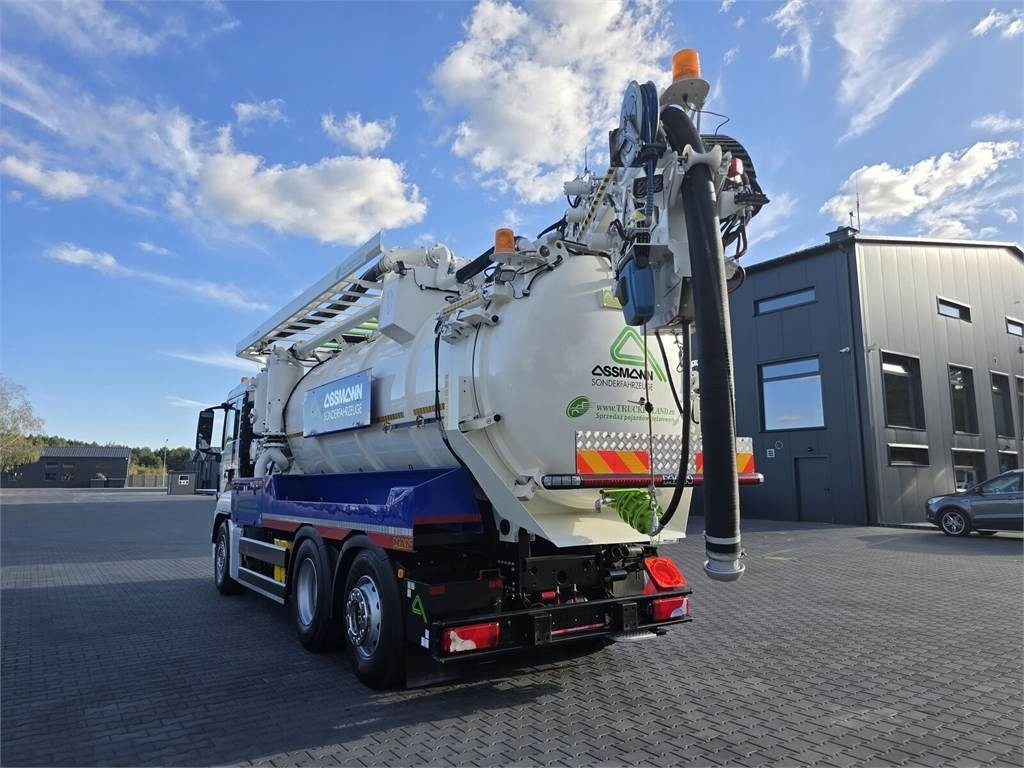 MAN ASSMANN ADR KOMBI FOR CLEANING CANALS WUKO - Szippantós autó: 5 kép. MAN ASSMANN ADR KOMBI FOR CLEANING CANALS WUKO - Szippantós autó: 5 kép.