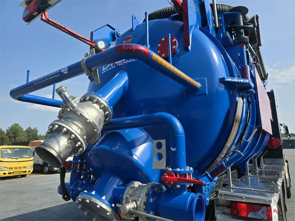 Szippantós autó MAN Disab Centurion P210/9 ADR Vacuum suction-blowing: 20 kép.