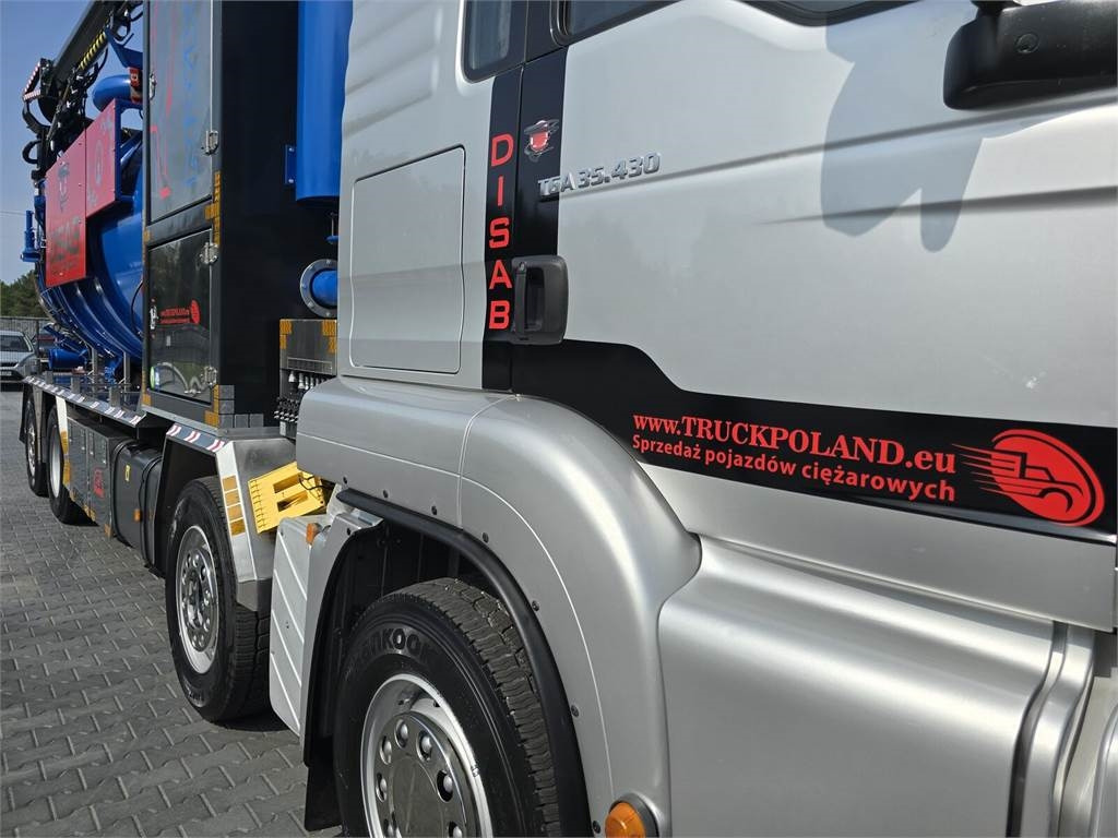 Szippantós autó MAN Disab Centurion P210/9 ADR Vacuum suction-blowing: 8 kép.