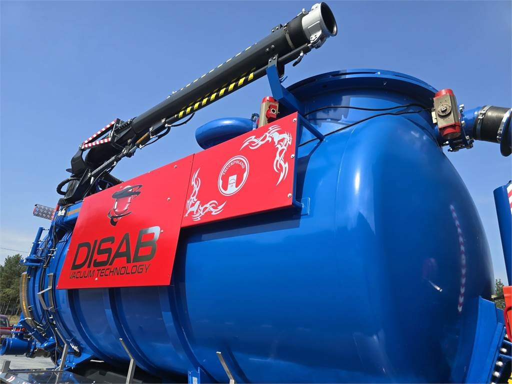 Szippantós autó MAN Disab Centurion P210/9 ADR Vacuum suction-blowing: 24 kép.