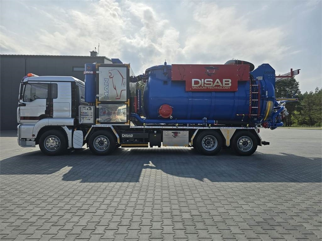MAN Disab Centurion P210/9 ADR Vacuum suction-blowing - Szippantós autó: 4 kép. MAN Disab Centurion P210/9 ADR Vacuum suction-blowing - Szippantós autó: 4 kép.