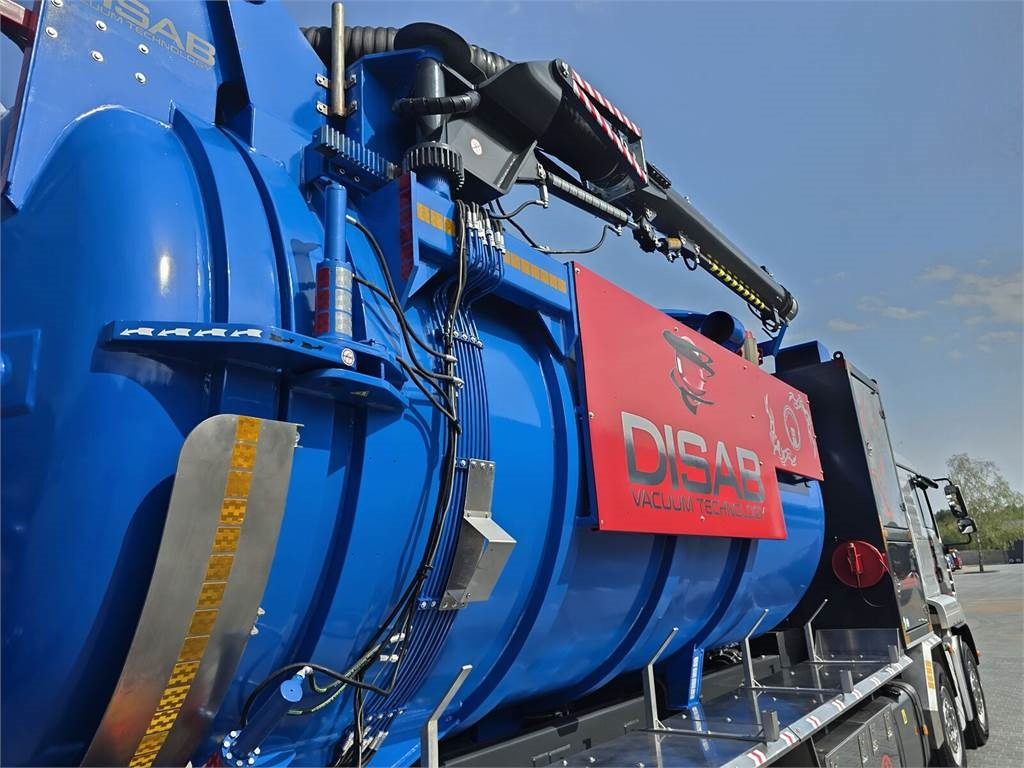 Szippantós autó MAN Disab Centurion P210/9 ADR Vacuum suction-blowing: 21 kép.