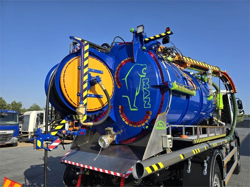 Szippantós autó MAN TGM 4x4 GAMON PW8 for collecting liquid waste sepa: 22 kép.