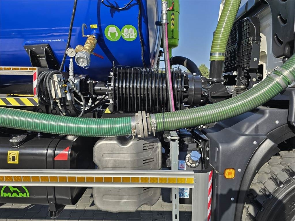 Szippantós autó MAN TGM 4x4 GAMON PW8 for collecting liquid waste sepa: 27 kép.