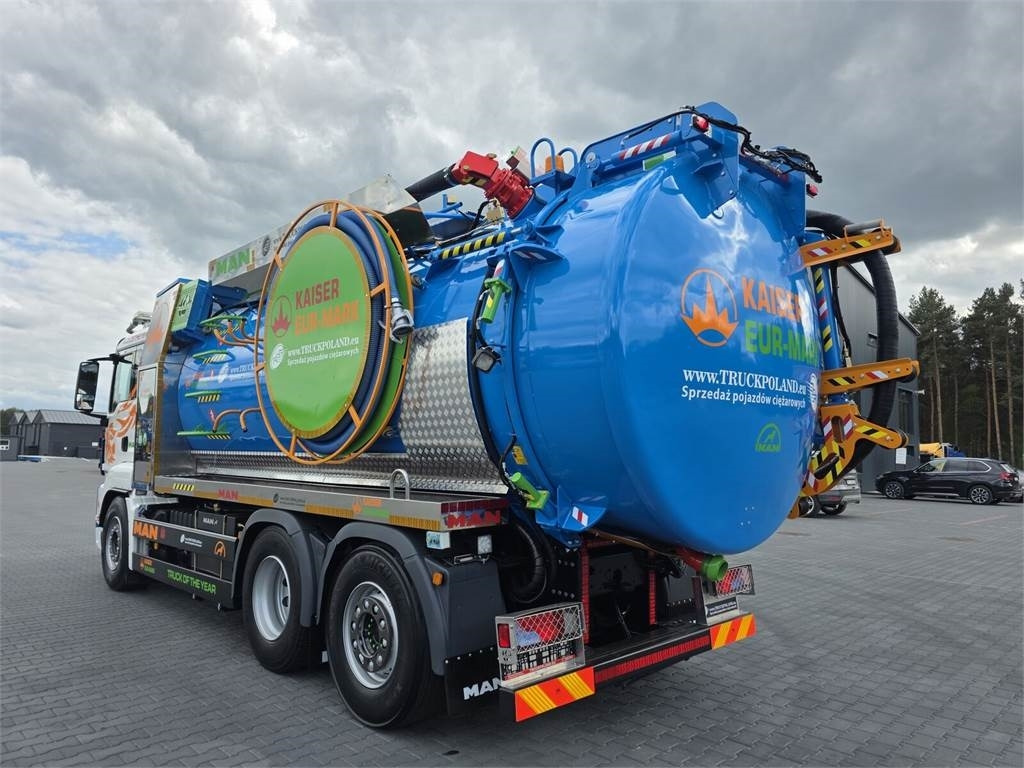 MAN WUKO KAISER EUR-MARK PKL 7.9 FOR CLEANING SEWAGE E - Szippantós autó: 5 kép. MAN WUKO KAISER EUR-MARK PKL 7.9 FOR CLEANING SEWAGE E - Szippantós autó: 5 kép.