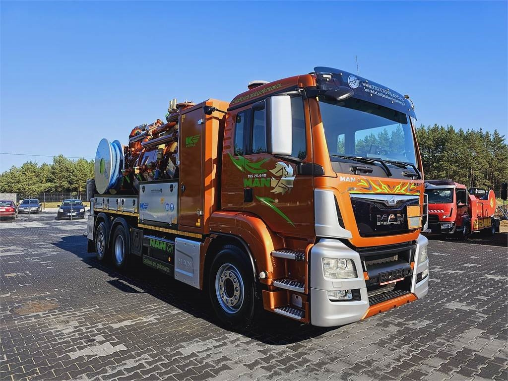 MAN WUKO KROLL ADR COMBI FOR SEWER CLEANING - Szippantós autó: 2 kép. MAN WUKO KROLL ADR COMBI FOR SEWER CLEANING - Szippantós autó: 2 kép.