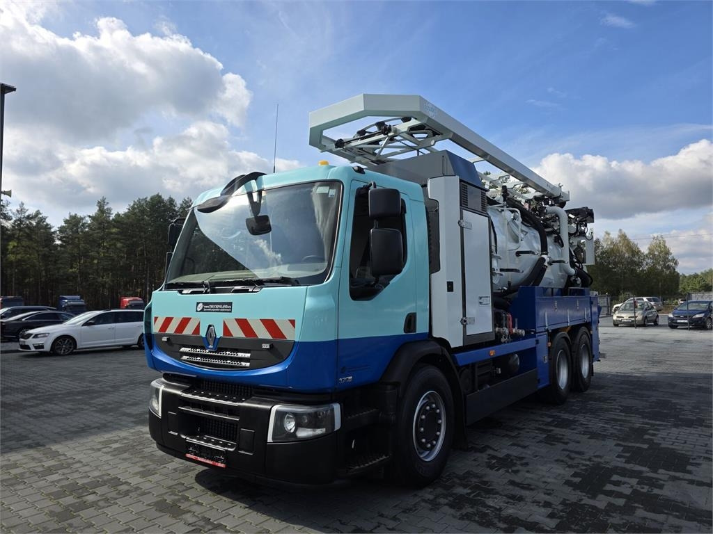 Renault 6x4 WUKO RIVARD RECYTLING for collecting liquid wa - Szippantós autó: 3 kép. Renault 6x4 WUKO RIVARD RECYTLING for collecting liquid wa - Szippantós autó: 3 kép.