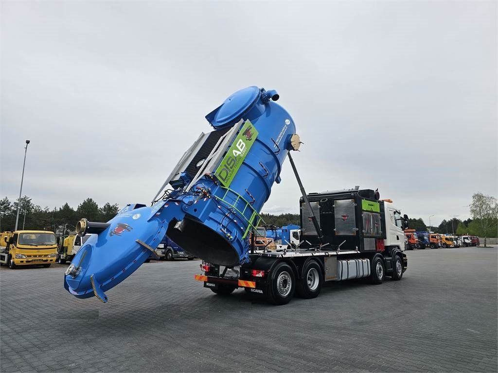 Scania Disab Centurion P210/8 Vacuum suction loader - Szippantós autó: 1 kép. Scania Disab Centurion P210/8 Vacuum suction loader - Szippantós autó: 1 kép.