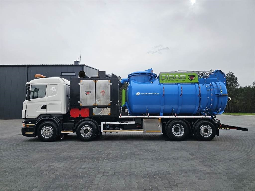 Scania Disab Centurion P210/8 Vacuum suction loader - Szippantós autó: 4 kép. Scania Disab Centurion P210/8 Vacuum suction loader - Szippantós autó: 4 kép.