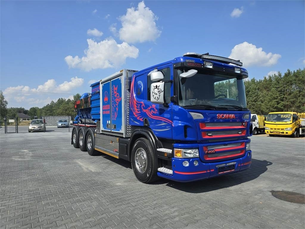Scania KAISER EUR-MARK PL 8 Vacuum suction-blowing loader  - Kotrógép: 2 kép. Scania KAISER EUR-MARK PL 8 Vacuum suction-blowing loader  - Kotrógép: 2 kép.