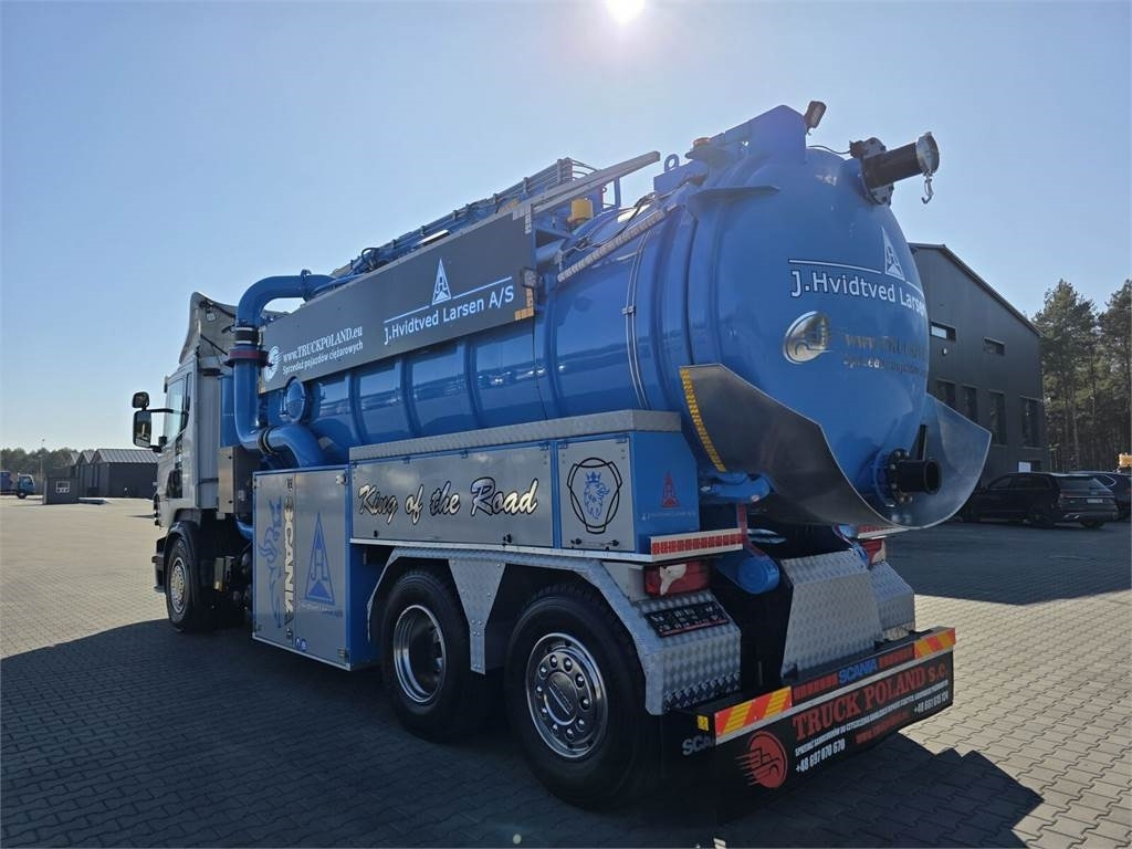 Scania Larsen FlexVac 311 Vacuum suction loader - Szippantós autó: 5 kép. Scania Larsen FlexVac 311 Vacuum suction loader - Szippantós autó: 5 kép.