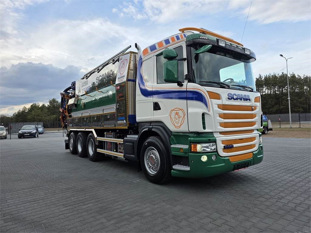 Scania WUKO KAISER EUR-MARK PKL 12.8 FOR CLEANING CANALS - Szippantós autó: 2 kép. Scania WUKO KAISER EUR-MARK PKL 12.8 FOR CLEANING CANALS - Szippantós autó: 2 kép.
