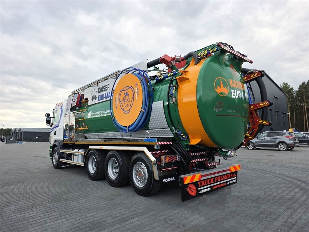 Scania WUKO KAISER EUR-MARK PKL 12.8 FOR CLEANING CANALS - Szippantós autó: 5 kép. Scania WUKO KAISER EUR-MARK PKL 12.8 FOR CLEANING CANALS - Szippantós autó: 5 kép.