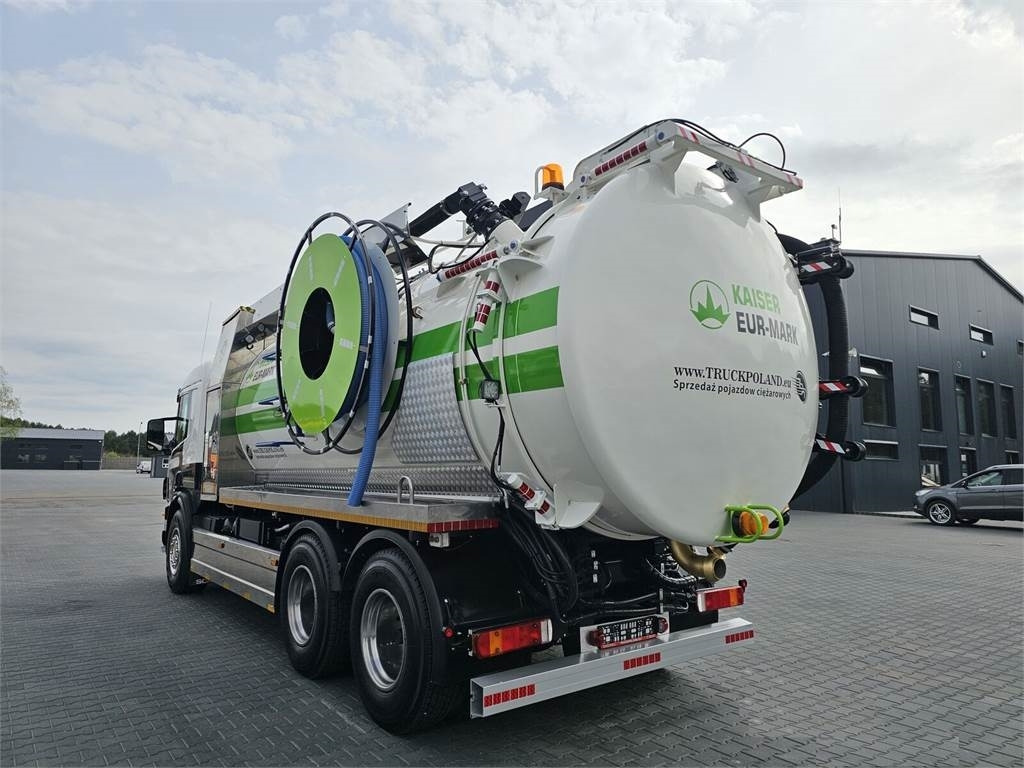Scania WUKO KAISER EUR-MARK PKL 8.8 FOR COMBI DECK CLEANI - Szippantós autó: 4 kép. Scania WUKO KAISER EUR-MARK PKL 8.8 FOR COMBI DECK CLEANI - Szippantós autó: 4 kép.