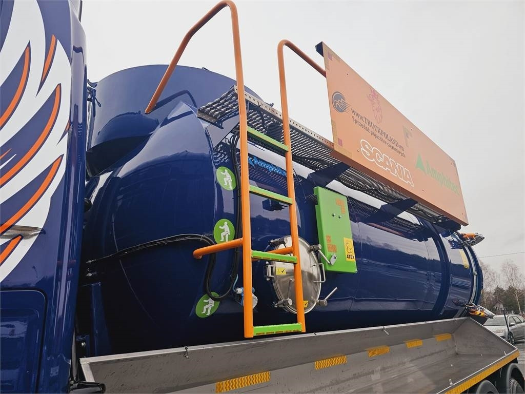 Scania Amphitec VORTEX ATEX EURO 6 vacuum suction loader - Többcélú/ Speciális jármű: 2 kép. Scania Amphitec VORTEX ATEX EURO 6 vacuum suction loader - Többcélú/ Speciális jármű: 2 kép.