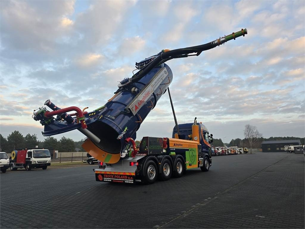 Scania Amphitec VORTEX G2 ATEX suction and blowing vacuum - Többcélú/ Speciális jármű: 1 kép. Scania Amphitec VORTEX G2 ATEX suction and blowing vacuum - Többcélú/ Speciális jármű: 1 kép.