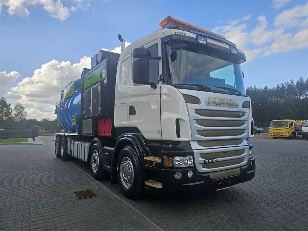 Scania Disab Centurion P210/8 Vacuum suction loader - Többcélú/ Speciális jármű: 2 kép. Scania Disab Centurion P210/8 Vacuum suction loader - Többcélú/ Speciális jármű: 2 kép.