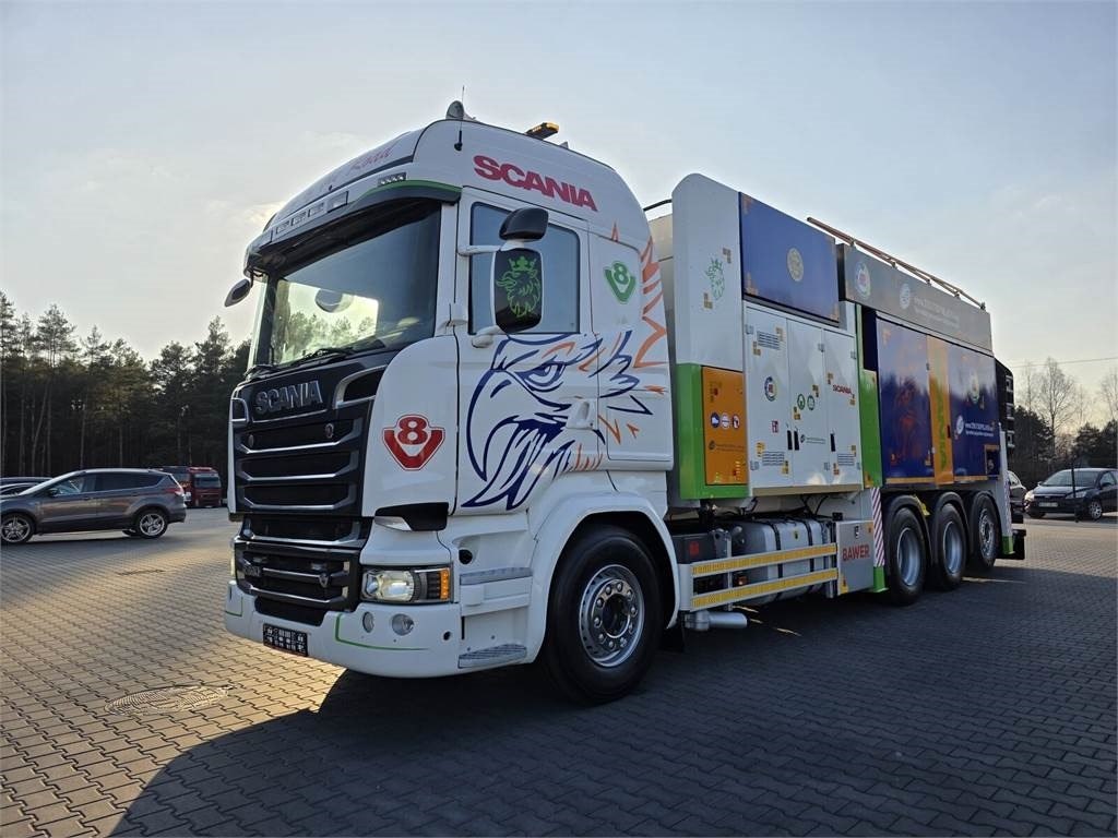 Scania V8 R580 MTS DINO 5 TRIPLE 54000V Saugbagger cleane - Többcélú/ Speciális jármű: 3 kép. Scania V8 R580 MTS DINO 5 TRIPLE 54000V Saugbagger cleane - Többcélú/ Speciális jármű: 3 kép.