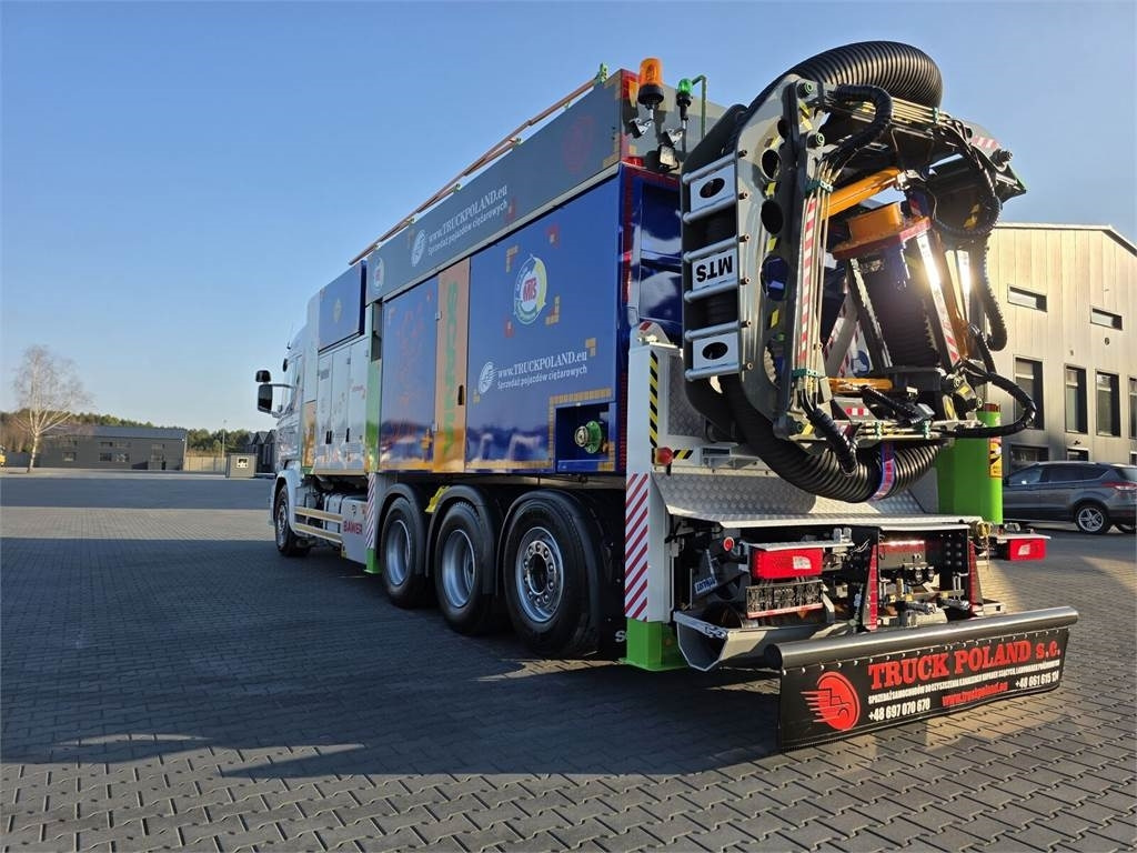 Scania V8 R580 MTS DINO 5 TRIPLE 54000V Saugbagger cleane - Többcélú/ Speciális jármű: 5 kép. Scania V8 R580 MTS DINO 5 TRIPLE 54000V Saugbagger cleane - Többcélú/ Speciális jármű: 5 kép.