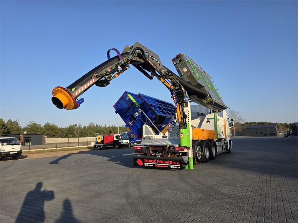 Scania V8 R580 MTS DINO 5 TRIPLE 54000V Saugbagger cleane - Többcélú/ Speciális jármű: 1 kép. Scania V8 R580 MTS DINO 5 TRIPLE 54000V Saugbagger cleane - Többcélú/ Speciális jármű: 1 kép.