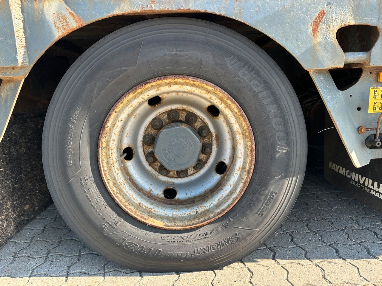 Faymonville 5 achs tieflader / ausziehbar / rampen - Félpótkocsi mélybölcsős: 5 kép. Faymonville 5 achs tieflader / ausziehbar / rampen - Félpótkocsi mélybölcsős: 5 kép.