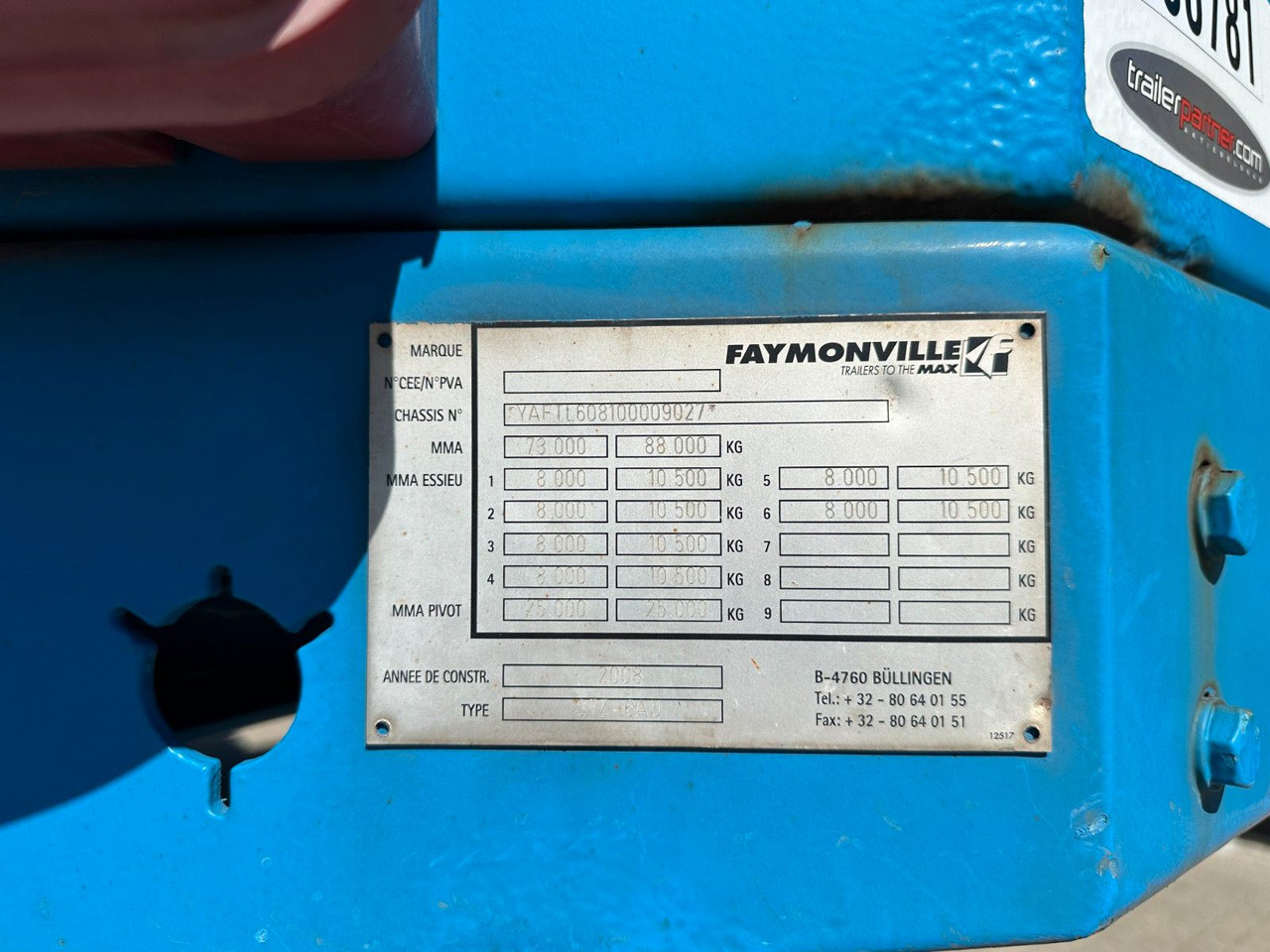 Faymonville Multimax 6 achs tieflader / ausziehbar - Félpótkocsi mélybölcsős: 3 kép. Faymonville Multimax 6 achs tieflader / ausziehbar - Félpótkocsi mélybölcsős: 3 kép.