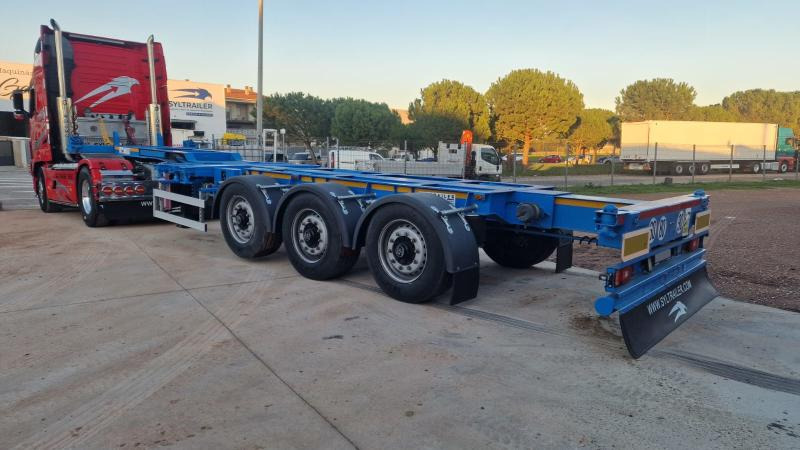 Gurlesenyil Treyler 3AXLE CONTAINER SEMI TRAILER - Félpótkocsi cserefelépítményes: 1 kép. Gurlesenyil Treyler 3AXLE CONTAINER SEMI TRAILER - Félpótkocsi cserefelépítményes: 1 kép.