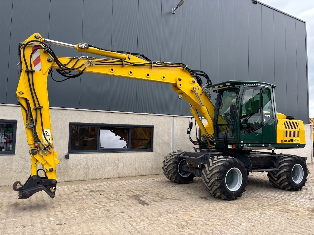 Atlas 160 W - 140 W - Gumikerekes kotró: 1 kép. Atlas 160 W - 140 W - Gumikerekes kotró: 1 kép.